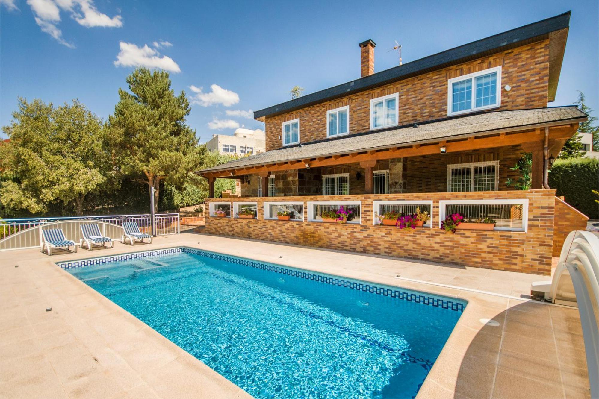 Vila El Jardin De Estrella Navacerrada Exteriér fotografie